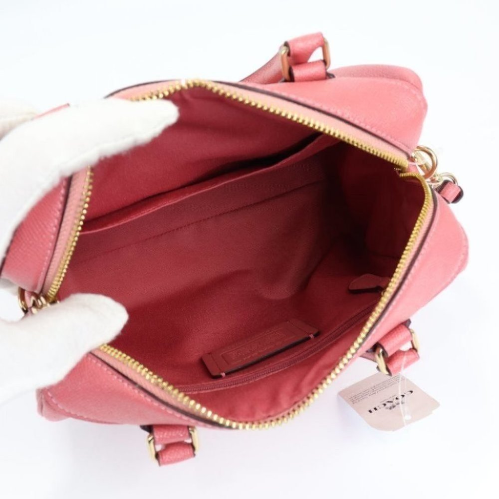 Mini Bennett Peony Glitter Satchel Bag F31377 - Picture 4 of 16